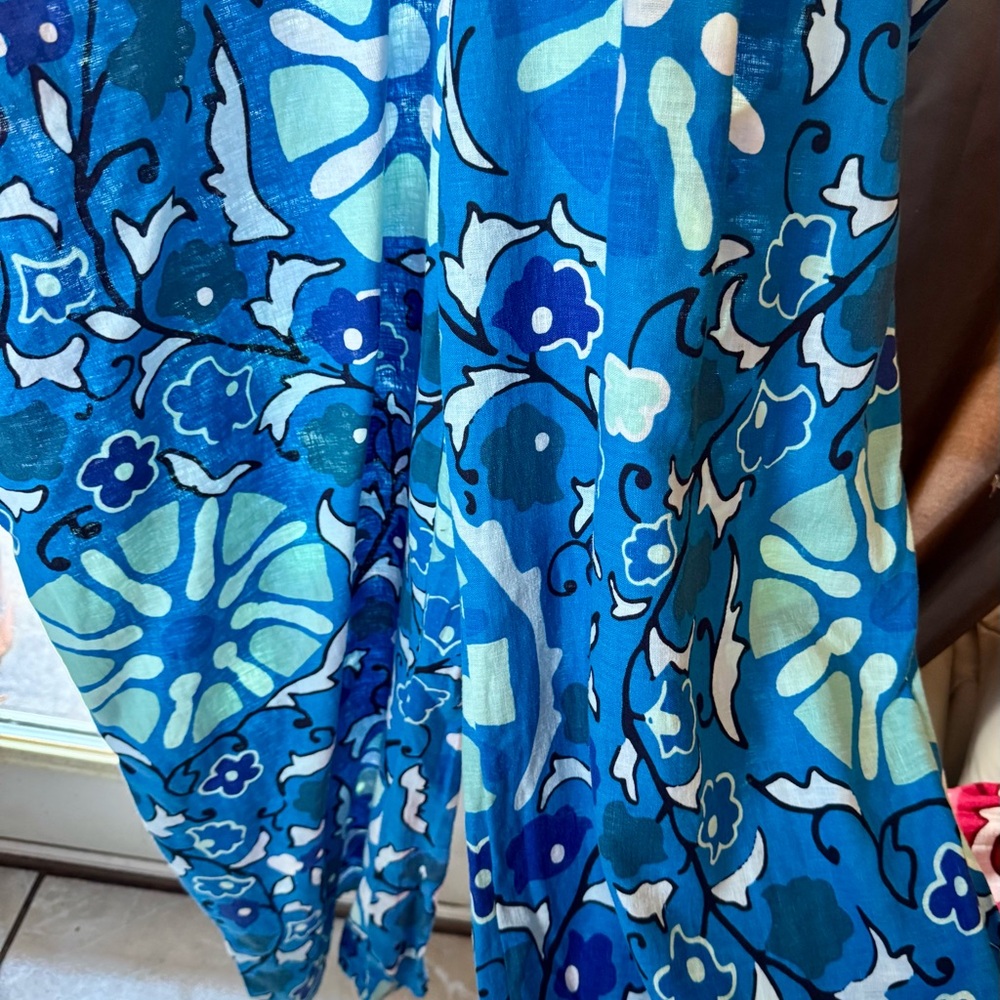 Target Blue and White Floral Jumper ( Palooza style) - Picture 4 of 6